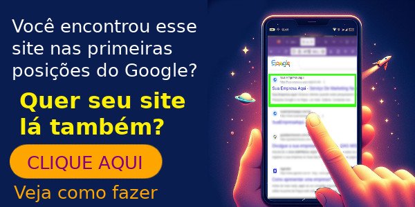 Imagem com texto sobre colocar site na primeira posição do google