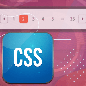 imagem referente a Como aplicar estilo css nos botões de paginação?