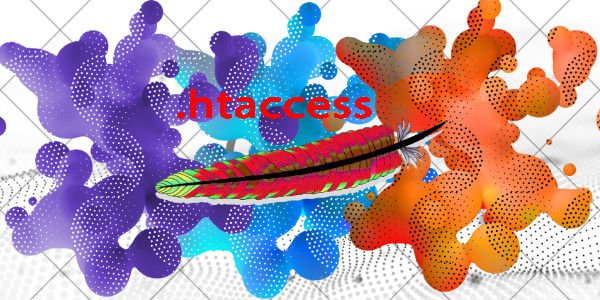 descrição .htaccess e pena simbolo do apache